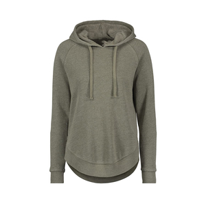 บริการขายส่ง OEM เสื้อฮู้ดดี้ผู้หญิงผ้าฝ้าย 100% สไตล์สตรีทแวร์ ไซส์พลัส พร้อมบริการสกรีนและปักโลโก้ตามแบบ - Product Image 3