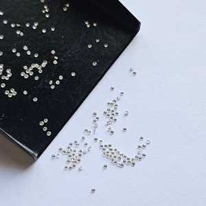 0.005ct 0.003ct เพชรธรรมชาติ0.1CT 0.2ct เพชรแท้สีขาว Def VS-SI VVS-VS