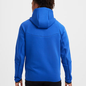 Sudadera con capucha para hombre Activewear Wind runner Full-Zip Urban con tela impermeable y bolsillo para el brazo - Product Image 2