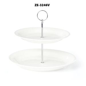 ถาดโลหะทำด้วยมือหรูหราพร้อมเครื่องมือทำเค้กขอบลายดอกไม้สีเงินตอกพร้อมแม่พิมพ์เรซินอีพ็อกซี่แท่นวางสำหรับตกแต่งเค้ก - Product Image 5