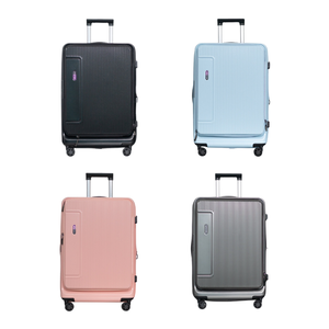 Maleta lista para enviar con ruedas, equipaje Abs Pc 8088, ruedas giratorias, maleta de aluminio, equipaje personalizado, marca Hung Phat - Product Image 2