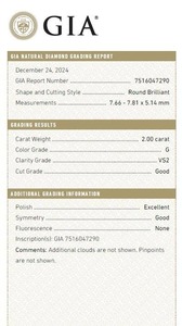 Diamants ronds taille brillant de qualité supérieure cultivés en laboratoire pour la certification des bagues de fiançailles fabrication de bijoux à des prix compétitifs - Product Image 4