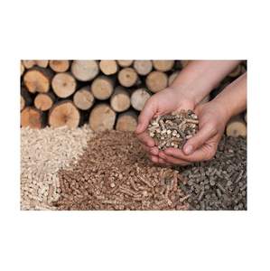 Granulés de bois d'épicéa/pin certifiés ENplus 24 tonnes modèle de bâton d'achat ponctuel emballés dans des sacs - Product Image 2