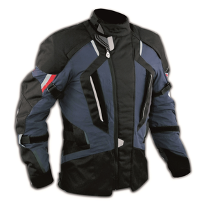 Veste de moto de tourisme blindée imperméable approuvée CE pour adultes Veste textile coupe-vent imprimée pour l'équitation d'hiver en moto - Product Image 4