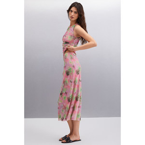 ETHIQUET Jaxie Jupe pour femme coupe ajustée en tulle à motifs aquatiques - Product Image 1