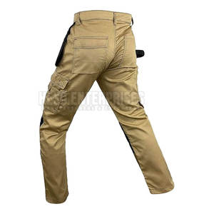 Meilleur prix Pantalon de sécurité routière réfléchissant haute visibilité Pantalon de sécurité haute visibilité respirant pour hommes avec fermeture éclair - Product Image 6