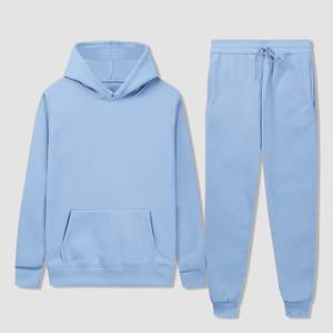 Survêtement Personnalisez votre logo sweats à capuche et pantalons pour hommes et femmes costumes deux pièces printemps et automne mode vêtements de sport décontractés - Product Image 1