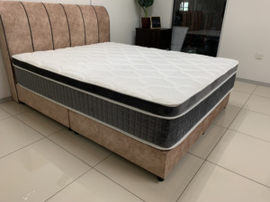 Hot Bán Hàng Malaysia Nhà Máy Dệt Kim Vải Pro Lai Nệm Vua Kích Thước 25Cm X 187Cm Đồ Nội Thất Nhà Cho Cơ Thể Tối ưu Hỗ Trợ - Product Image 6