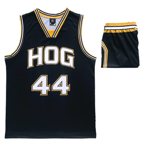 Conception personnalisée de haute qualité votre propre uniforme de basket-ball matériel 100% Polyester dernier style meilleure qualité ensemble d'uniformes de basket-ball - Product Image 2
