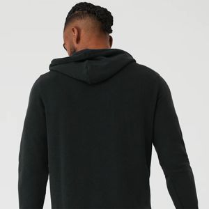 Men's Premium Microfleece Hoodie Breathable and <b>Thermally</b> Insulated for Winter Layering Stylish Fit Lightweight Puff Printing - Product Image 3