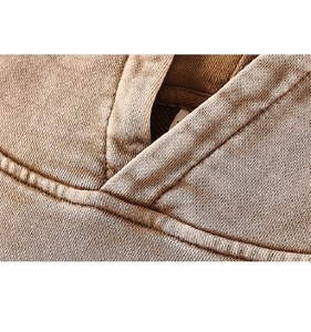 Sweats à capuche imprimés bouffants lourds hommes pour haute qualité fabrication 500 gsm pull surdimensionné sweats à capuche épaule tombante - Product Image 4