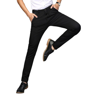Pantalones de Traje de Corte Slim de Primera Calidad para Hombre, Cómodos, Casuales, para Oficina, Traje de Negocios con Opción de Talla Grande POR HI - Product Image 4