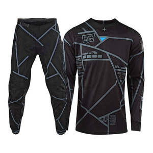 Combinaison de course de moto haute visibilité avec couverture complète et panneaux ventilés pour un confort maximal vêtements de course automobile de moto - Product Image 3