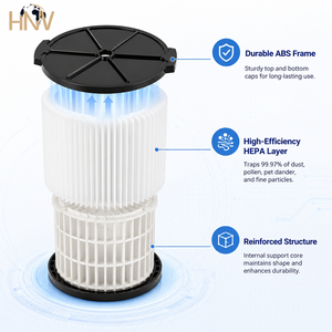 Filtre HEPA réutilisable VF4000 de remplacement pour <span class=keywords><strong>Tineco</strong></span> IFLOOR 3/Floor <span class=keywords><strong>ONE</strong></span> <span class=keywords><strong>S3</strong></span>/2.0/S7/S7pro 5-20 Gallons Humide/Sèche - Product Image 3