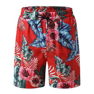 Pantalones cortos de baño personalizados para hombre bolsillo impermeable cintura elástica patrón sólido diseño sublimado Etiqueta Privada Logo decoración playa - Product Image 1