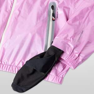 Veste coupe-vent de course de rue vintage personnalisée grande taille pour hommes en matériau imperméable veste universitaire Colorblock vente en gros OEM - Product Image 3