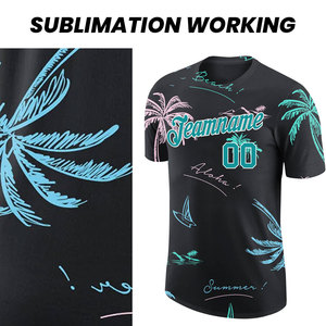 Camisetas transpirables personalizadas de poliéster sublimado OEM, ropa deportiva, diseño de logotipo, Impresión de camisas informales, etiqueta privada personalizada - Product Image 4