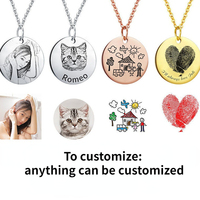 Collar de recuerdo personalizado para mascotas con nombre grabado DIY, joyería para mujer, llavero de acero inoxidable para gatos y perros, ideal para dropshipping.