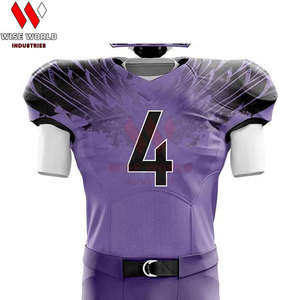 ชุดยูนิฟอร์มอเมริกันฟุตบอลคุณภาพพรีเมียมรุ่นใหม่ล่าสุด แบบไม่มีแขน สำหรับผู้ใหญ่ ทนทาน ระบายอากาศได้ดี ป้องกันรังสียูวี ซึมซับเหงื่อ - Product Image 4