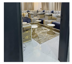 Sofá estilo Majlis árabe, diseño clásico, elegante conjunto para sala de estar, asientos de esquina de lujo, diseño que ahorra espacio - Product Image 1