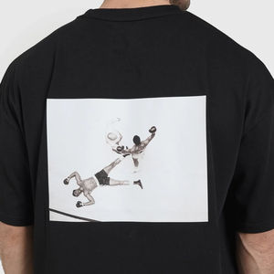 Camisetas Extra Grandes de Corte Cuadrado para Hombre, Impresión Serigráfica, Ropa Urbana Personalizada al por Mayor, Camiseta de Secado Rápido, Ecológica, de Estambre - Product Image 5