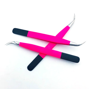 Punta de fibra pinzas para pestañas juego de pinzas para pestañas punta de fibra - Product Image 6