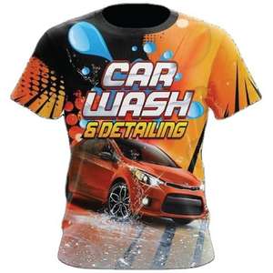 Camiseta casual personalizada para hombre con diseño estampado, ropa elegante y duradera para publicidad. - Product Image 2