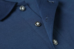 Camisetas Polo clásicas para hombres de manga corta, tela de algodón transpirable ajustada, ropa de moda de verano, venta al por mayor, proveedor a granel - Product Image 3