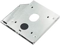Handisen 9.5mm/12.7mm Laptop HDD Caddy USB SATA Aluminium Alloy 2TB MAX Garansi 12 Bulan Stok Tersedia