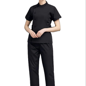 Women's Premium Stretch <b>Scrub</b> <b>Set</b> With V Neck Top And Jogger Pants Customization Available Logo Option Lightweight - Product Image 1