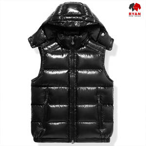 Gilet matelassé imperméable personnalisé Ryan Pro Gear pour hommes, col à capuche, tissu respirant et anti-boulochage, options de logo OEM - Product Image 6