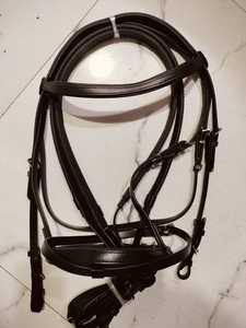 Bride Indorace en cuir de qualité supérieure Bride équestre durable et confortable pour l'entraînement et la compétition d'équitation des chevaux - Product Image 6