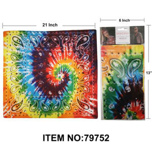 TYE 21 \ "Bandana 600PC 50DZ/CS cotone 100% personalizzato stile Hip Hop protettivo per scene all'aperto - Product Image 1