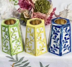 Quemador Bakhoor con incrustaciones de hueso cuadrado con diseño de madreperla Soporte de incienso tradicional de la India - Product Image 2