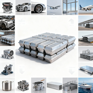 Lingotes de Aluminio 99.7% Puro para Fundición, Fabricación Automotriz, Maquinaria de Ingeniería y Componentes Eléctricos - Product Image 4