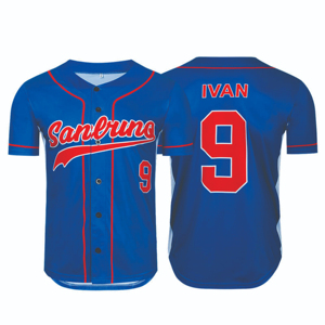 Jersey de béisbol de Hip Hop de moda para hombre, ropa de calle, estilo holgado, manga corta, diseño fresco, botón frontal completo hacia arriba - Product Image 5