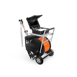 Sistema de cámara portátil para inspección de tuberías con monitor y carro de carrete en venta - Product Image 2