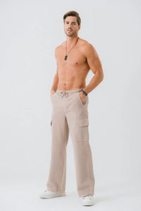 Pantalon baggy en denim 100% coton pour hommes fabriqué sur mesure Fabricant OEM Streetwear Pantalon en jean à jambes larges pour hommes Service d'entretien OEM 2025 - Product Image 3