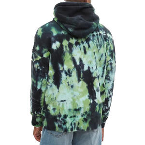 Factor Made alta calidad Tie Dye Workout Wear Outdoor Transpirable Men Pullover Hoodies - Product Image 2