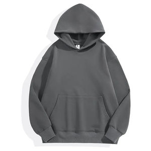 Casual Style Pullover <b>Hoodies</b> for Winter High Quality Women's Pullover <b>Hoodie</b> Loose Solid Color Cotton <b>Fleece</b> <b>Hoodies</b> - Product Image 1