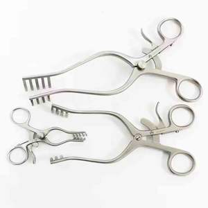 Retractor de cabeza de autoretención de acero inoxidable ajustable, juego de instrumentos de cirugía ortopédica veterinaria, fuente de alimentación Manual - Product Image 1