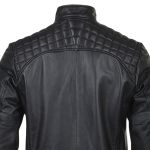 Chaquetas de bombardero de cuero personalizadas para hombres y mujeres Estilo vintage Hecho a mano Prendas de abrigo de cuero genuino - Product Image 5