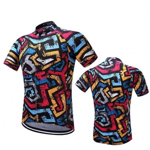 Hombres ciclismo desgaste manga corta bicicleta camisa ciclismo ropa. - Product Image 6