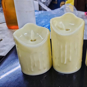 Bougies de pilier dansant Led bougie sans flamme bougie dansante prix de gros article de décoration - Product Image 1