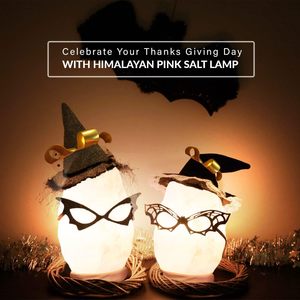 โคมไฟเกลือคริสตัลสีชมพูธรรมชาติทรงกลมใช้ตกแต่งบ้าน - Product Image 6