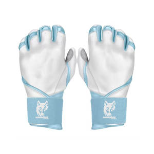 2025 Gants de frappeur de baseball en cuir de service OEM Prix de gros Gant de frappeur de baseball Bruce Bolt - Product Image 4