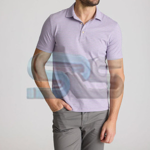 Polos de estilo callejero de alta calidad para hombre, tela de algodón que absorbe la humedad, logotipo personalizado, ropa informal de moda - Product Image 1