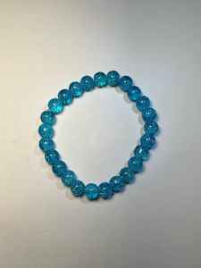 Pulseras de Cuentas de Resina Coloridas, Color Azul, Forma Redonda, Joyería de Resina, Accesorios de Resina, Pulseras de Cuentas Hechas a Mano - Product Image 4