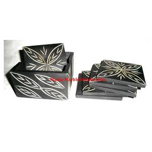 Meilleur nouvel arrivage de sous-verres en bois au design moderne avec conception en résine et forme carrée pour la décoration de la cuisine Article - Product Image 4