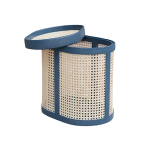 Meilleure vente Ensemble de panier de rangement tissé en rotin artisanal Boîte en rotin de haute qualité Style agréable du Vietnam - Product Image 1